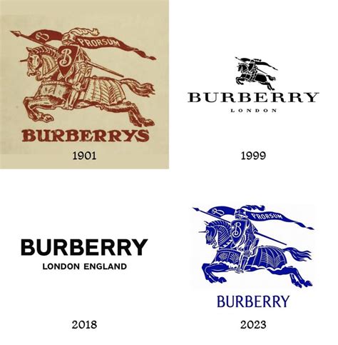 burberry print logo|Burberry old and new logo.